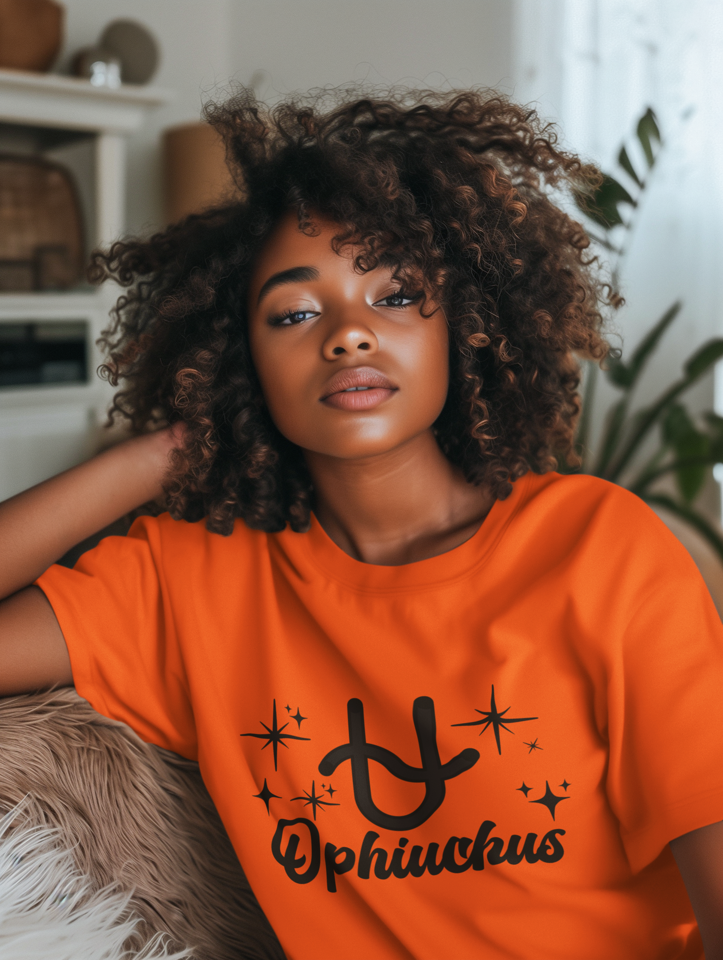 Ophiuchus Zodiac T-Shirt | The 13th Sign. Unbothered. Black Design