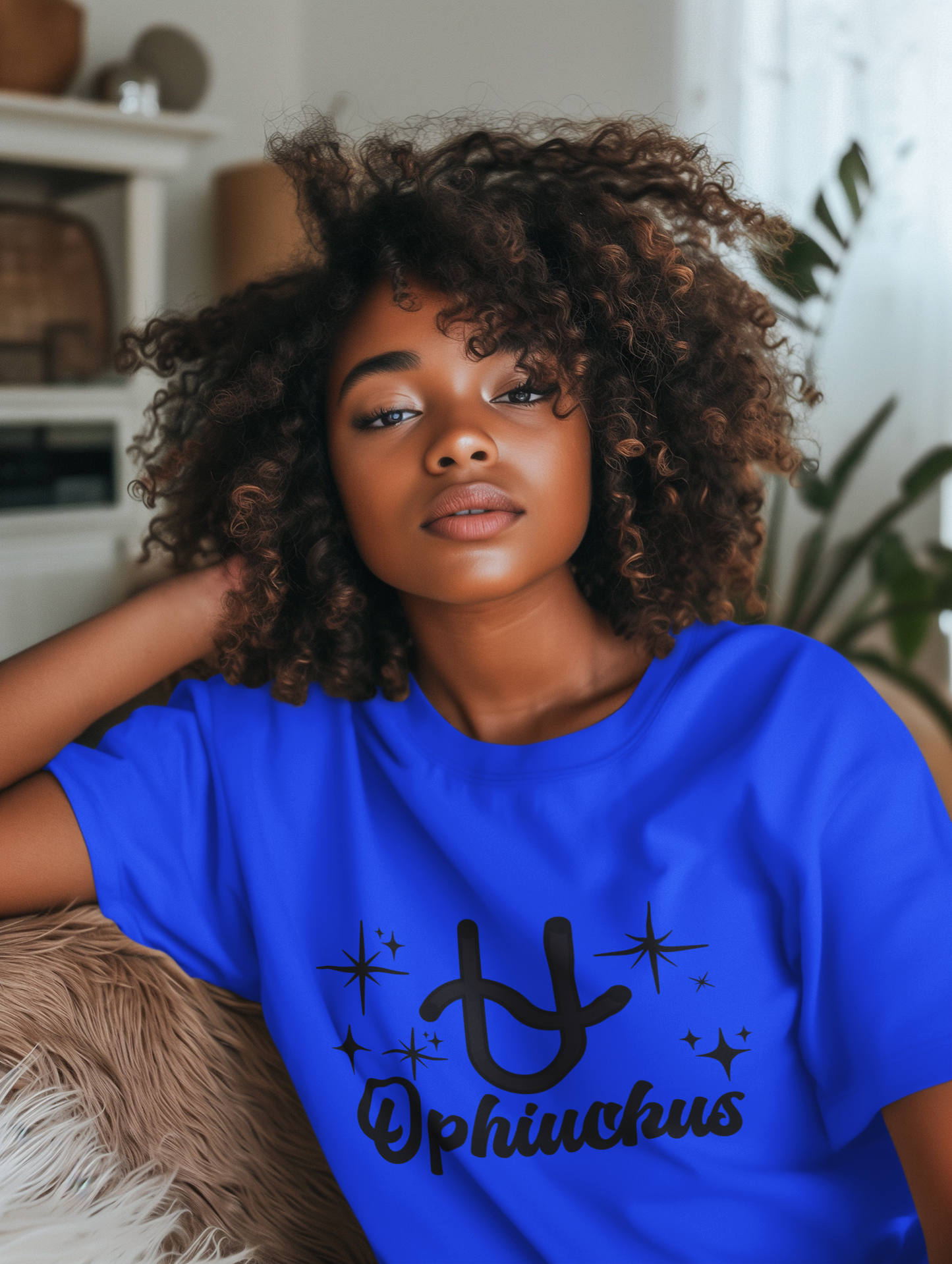 Ophiuchus Zodiac T-Shirt | The 13th Sign. Unbothered. Black Design
